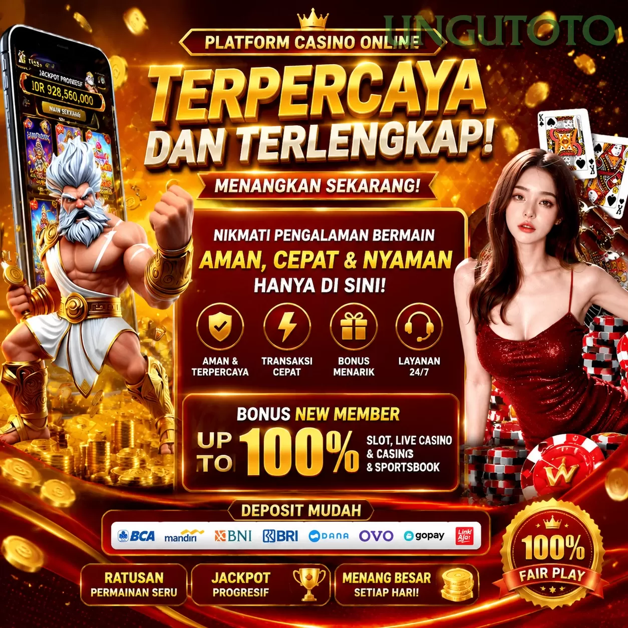 Ikon aplikasi ungutoto resmi